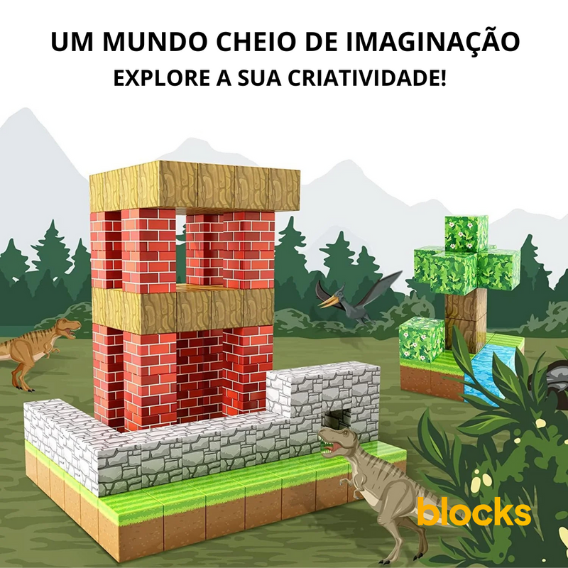 Portal Místico Minecraft® (32 Blocos)