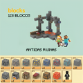 Blocos Magnéticos Minecraft® - Vários Modelos