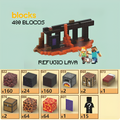 Blocos Magnéticos Minecraft® - Vários Modelos