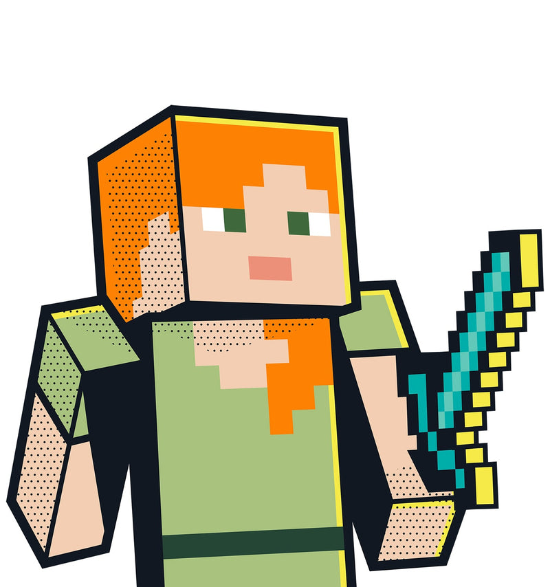 Minecraft Alex Cardboard Cutout Standee